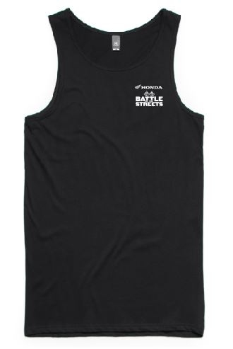 Mens Singlets - Battle of The Streets Merchandise - Powered by Konstruct